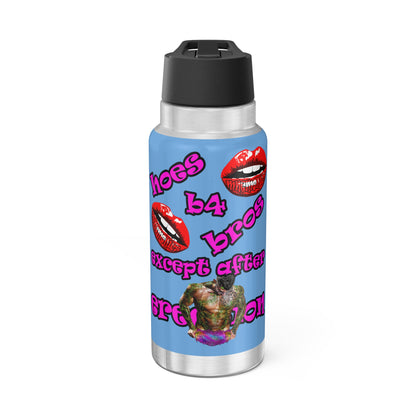 hoes b4 bros - Gator Tumbler, 32oz (light blue)