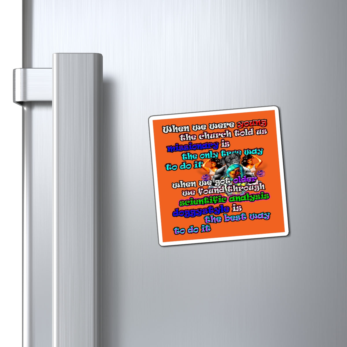 doggystyle - Magnets - (orange)
