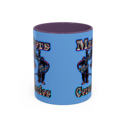 em cee squared - Accent Mug (light blue)