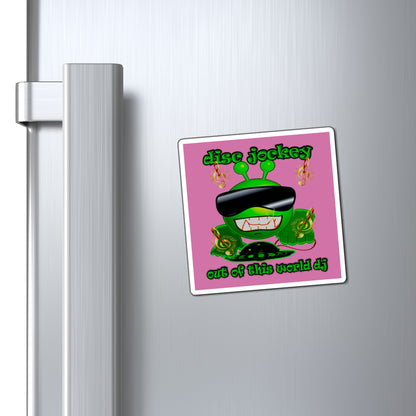 disc jockey - Magnets - (light pink)
