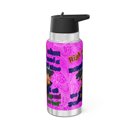 high noon - Gator Tumbler, 32oz  (pink swirl)