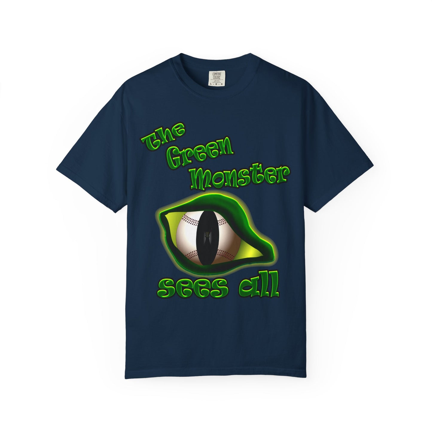 green monster - Unisex Garment-Dyed T-shirt