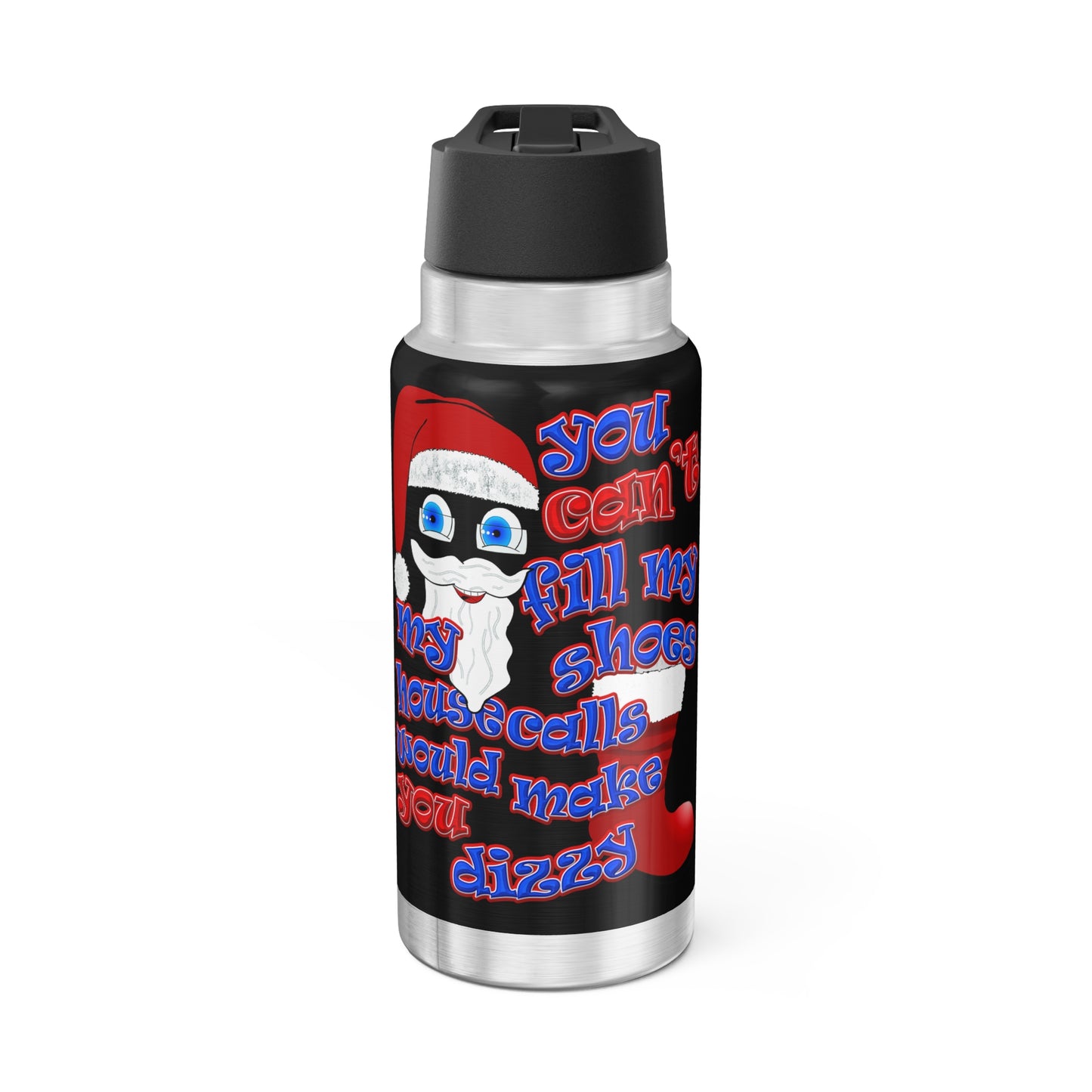 santa's shoes - Gator Tumbler, 32oz (black)