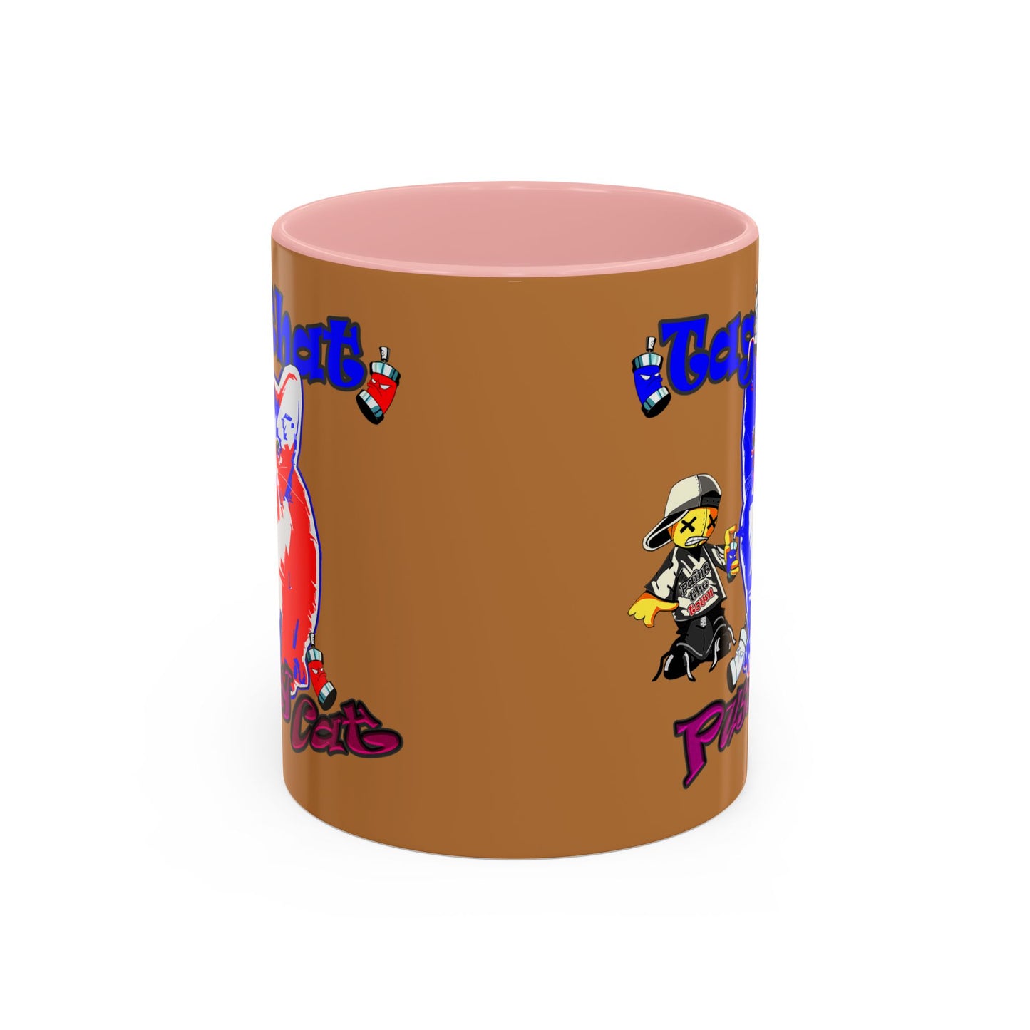 tag that - Accent Mug (light brown)
