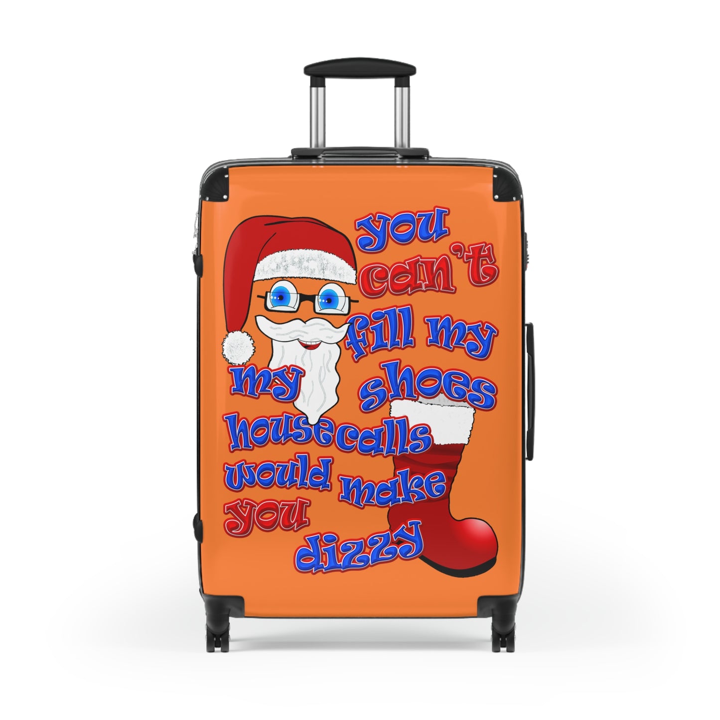 santa's shoes - Suitcase (crusta)