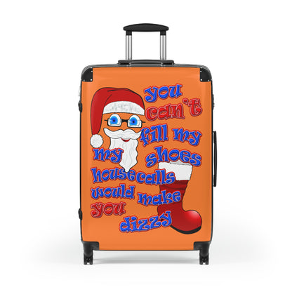 santa's shoes - Suitcase (crusta)