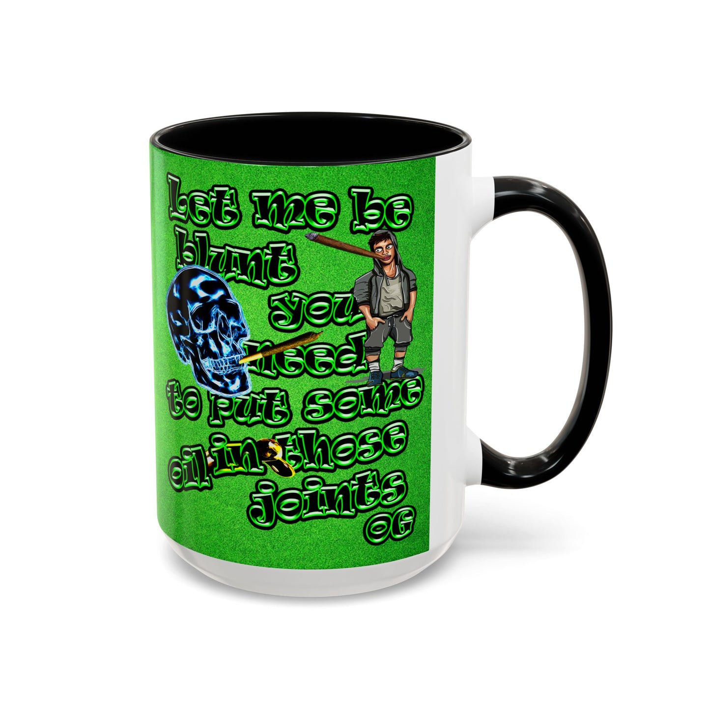 og - Accent Mug (green turf)