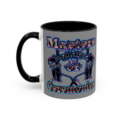 em cee squared - Accent Mug (grey)