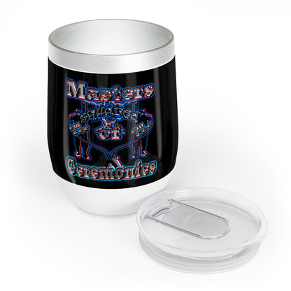 em cee squared - Chill Wine Tumbler (black)