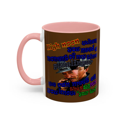 high noon - Accent Mug (brown)