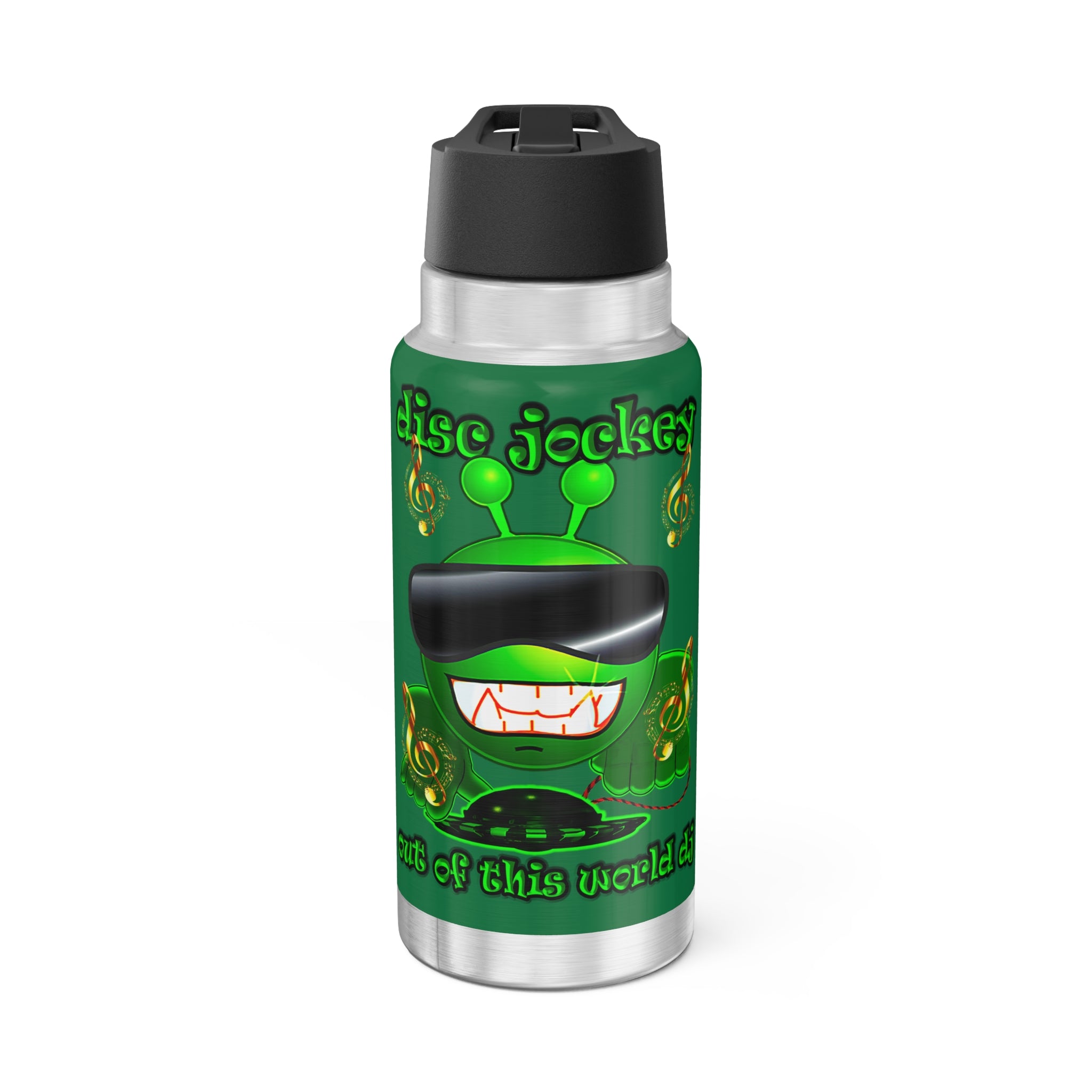 disc jockey - Gator Tumbler, 32oz (dark green)