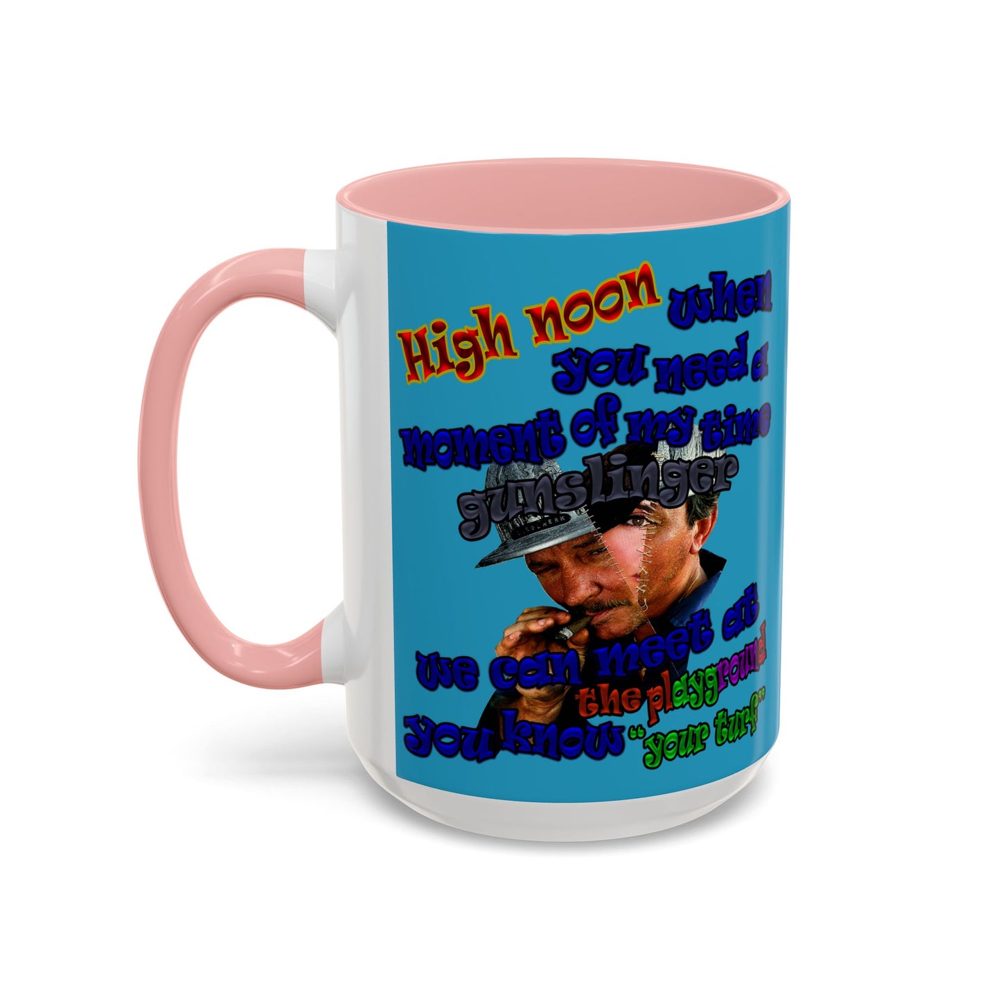 high noon - Accent Mug (turquoise)