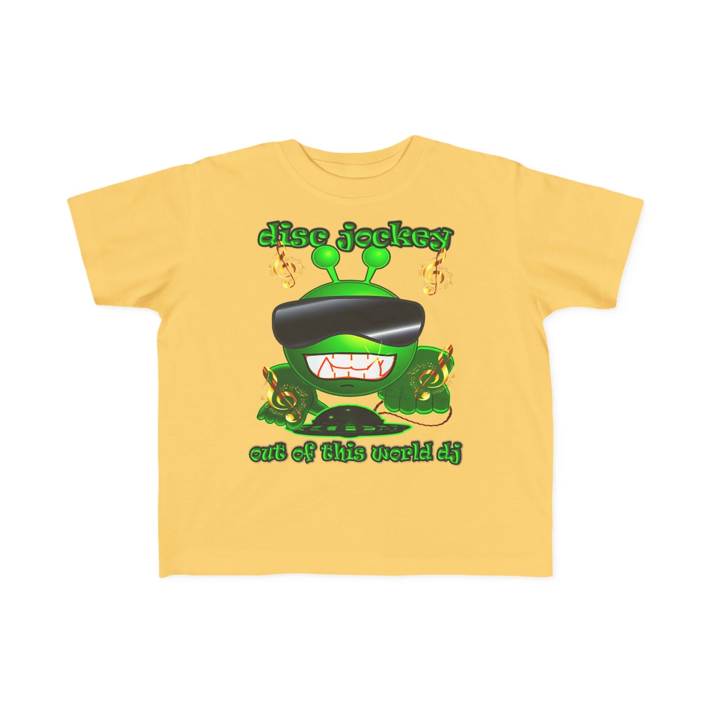 disc jockey - Toddler's Fine Jersey Tee