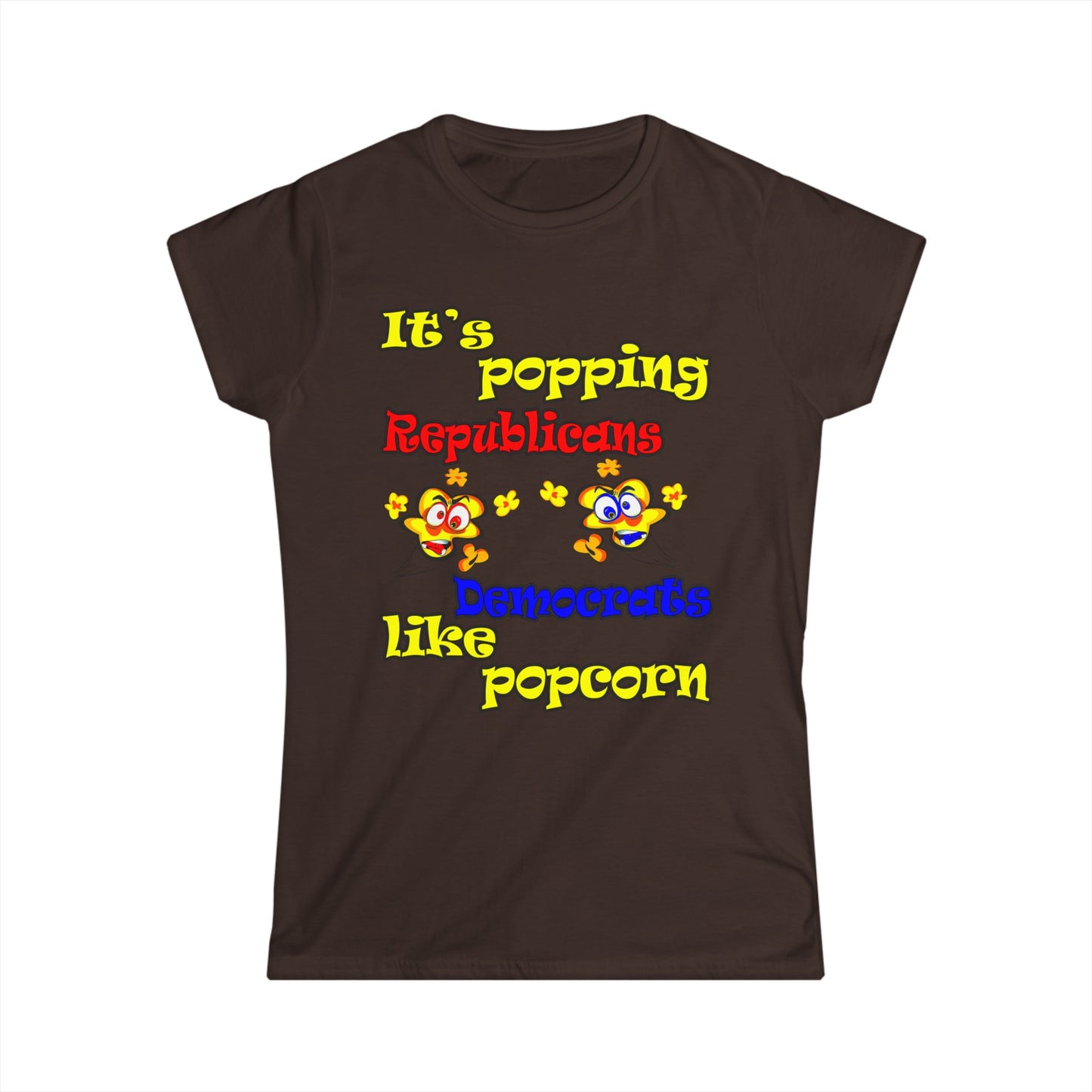 popping like popcorn - Women's Softstyle Tee