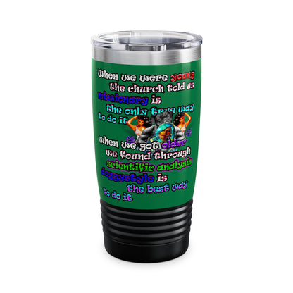 doggystyle - Ringneck Tumbler, 20oz (dark green)