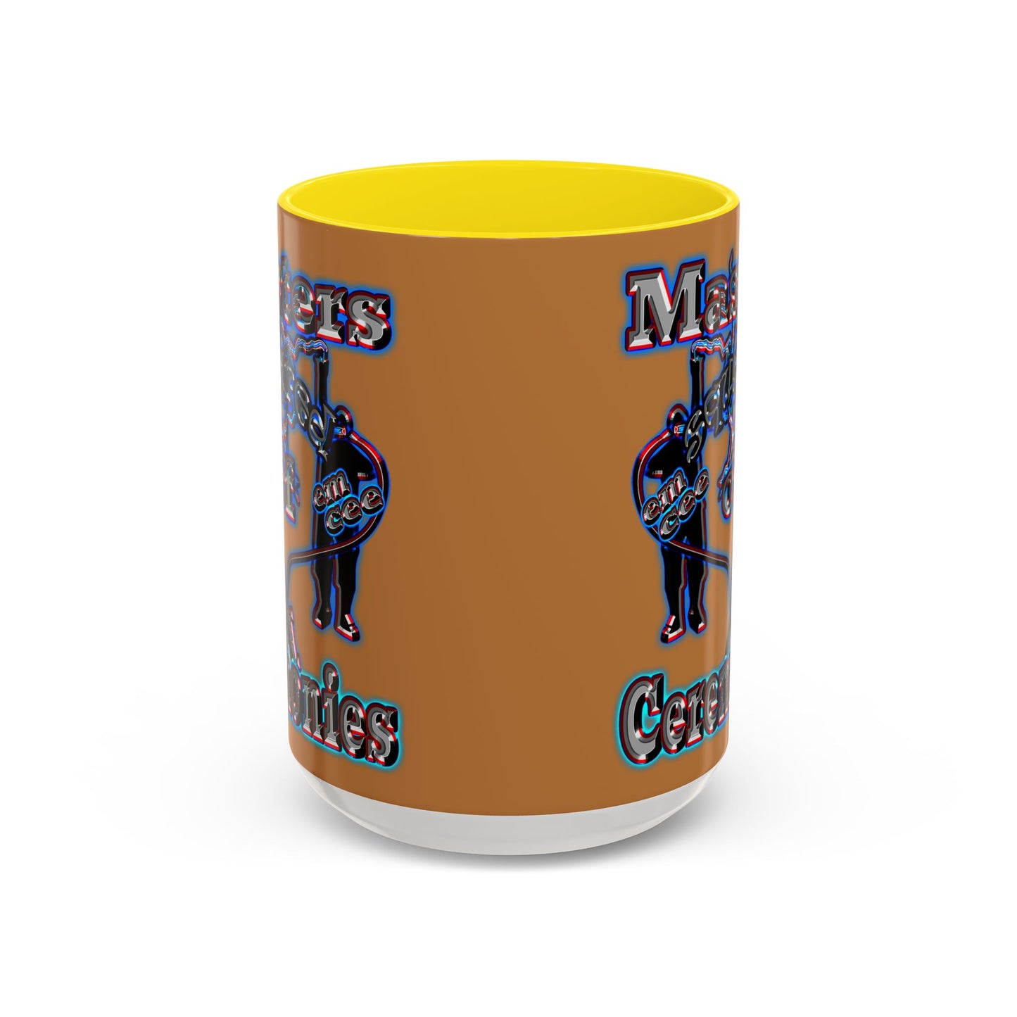 em cee squared - Accent Mug (light brown)