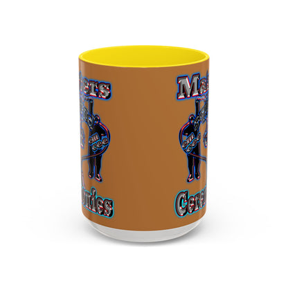 em cee squared - Accent Mug (light brown)
