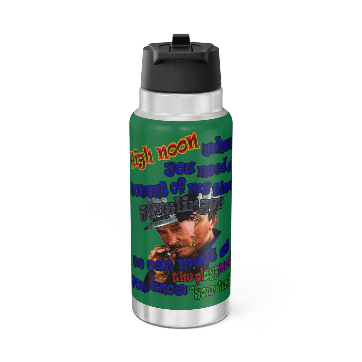 high noon - Gator Tumbler, 32oz (dark green)