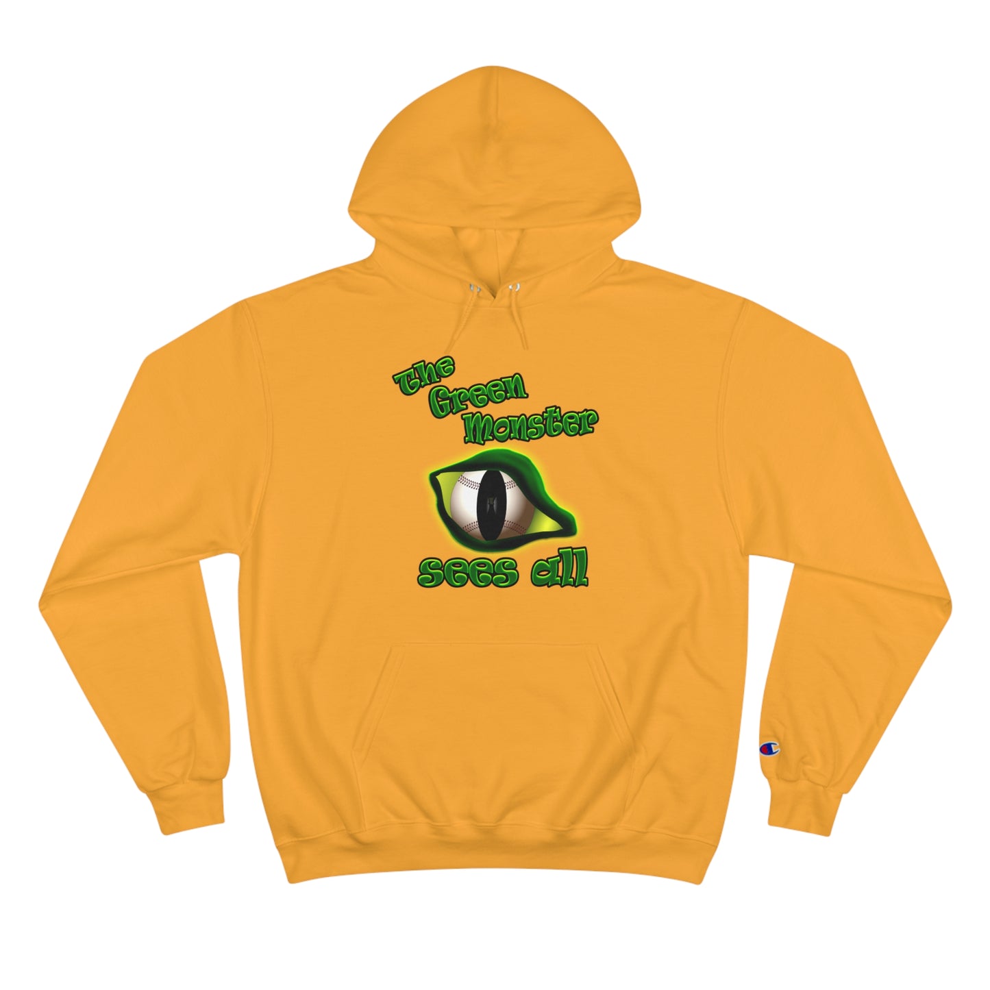 green monster - Champion Hoodie