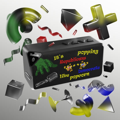 popping like popcorn - Jabba Bluetooth Speaker (black)