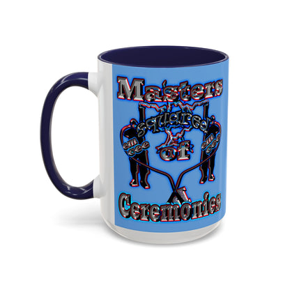 em cee squared - Accent Mug (light blue)