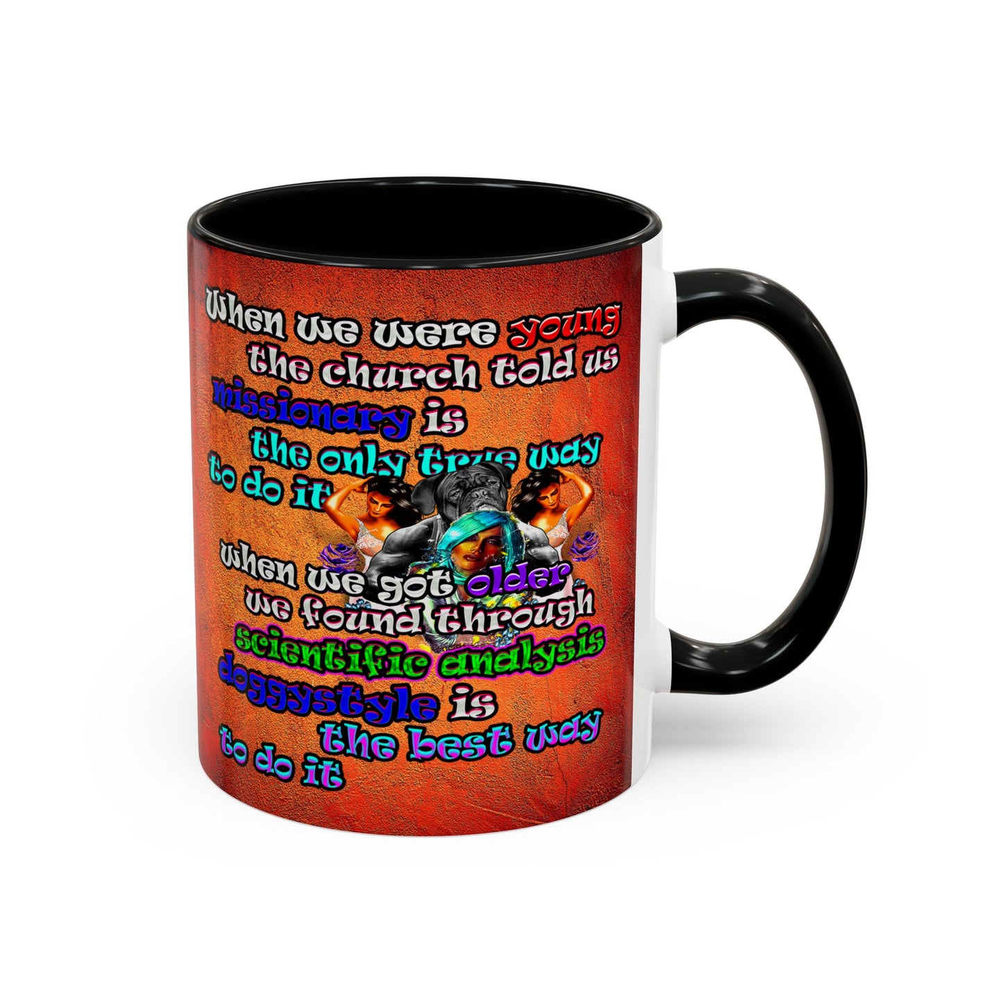 doggystyle - Accent Mug (burnt orange)