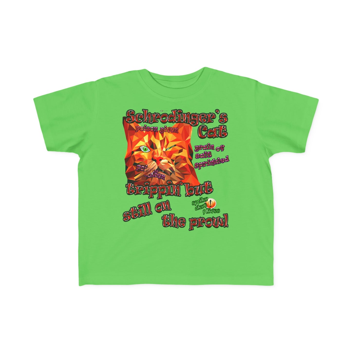 schrodinger's cat - Toddler's Fine Jersey Tee