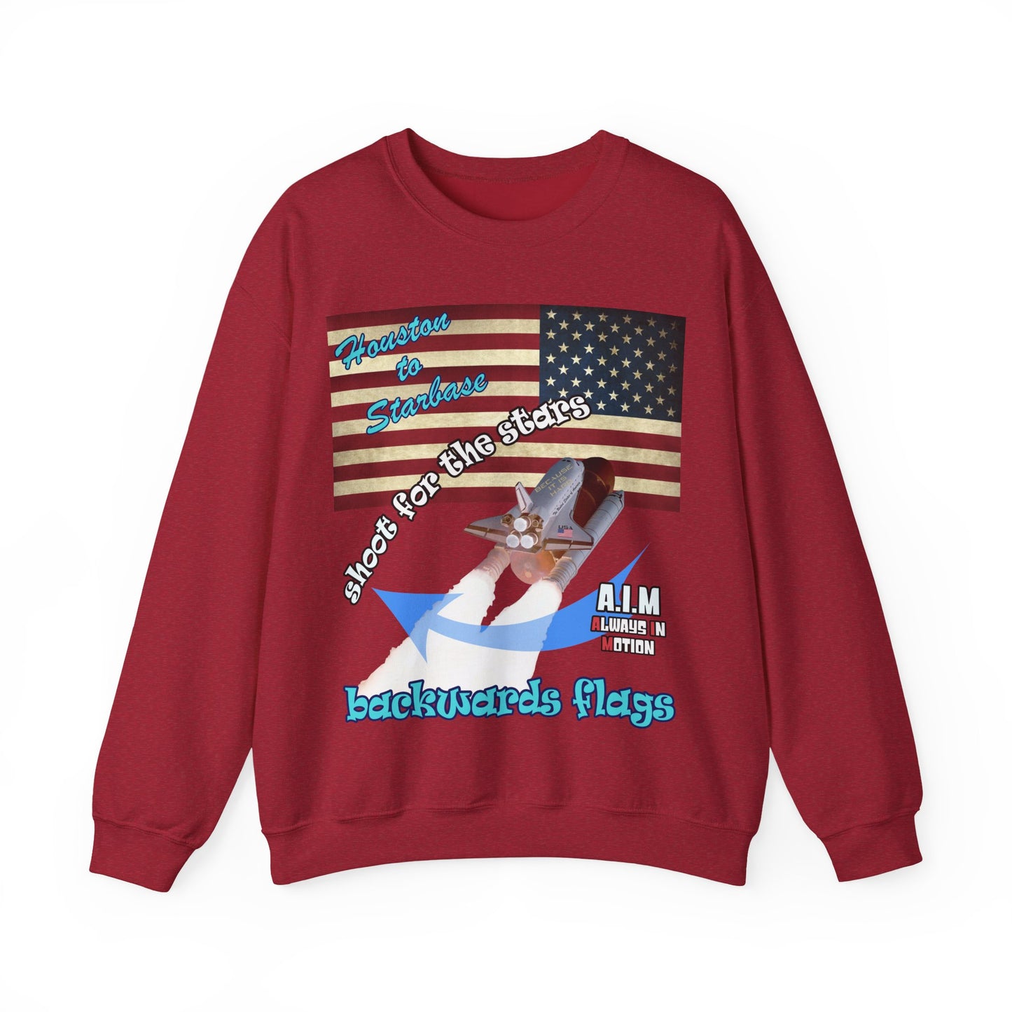 shoot for the stars - Unisex Heavy Blend™ Crewneck Sweatshirt