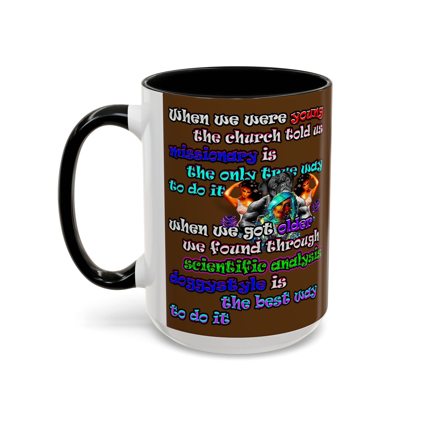 doggystyle - Accent Mug (brown)