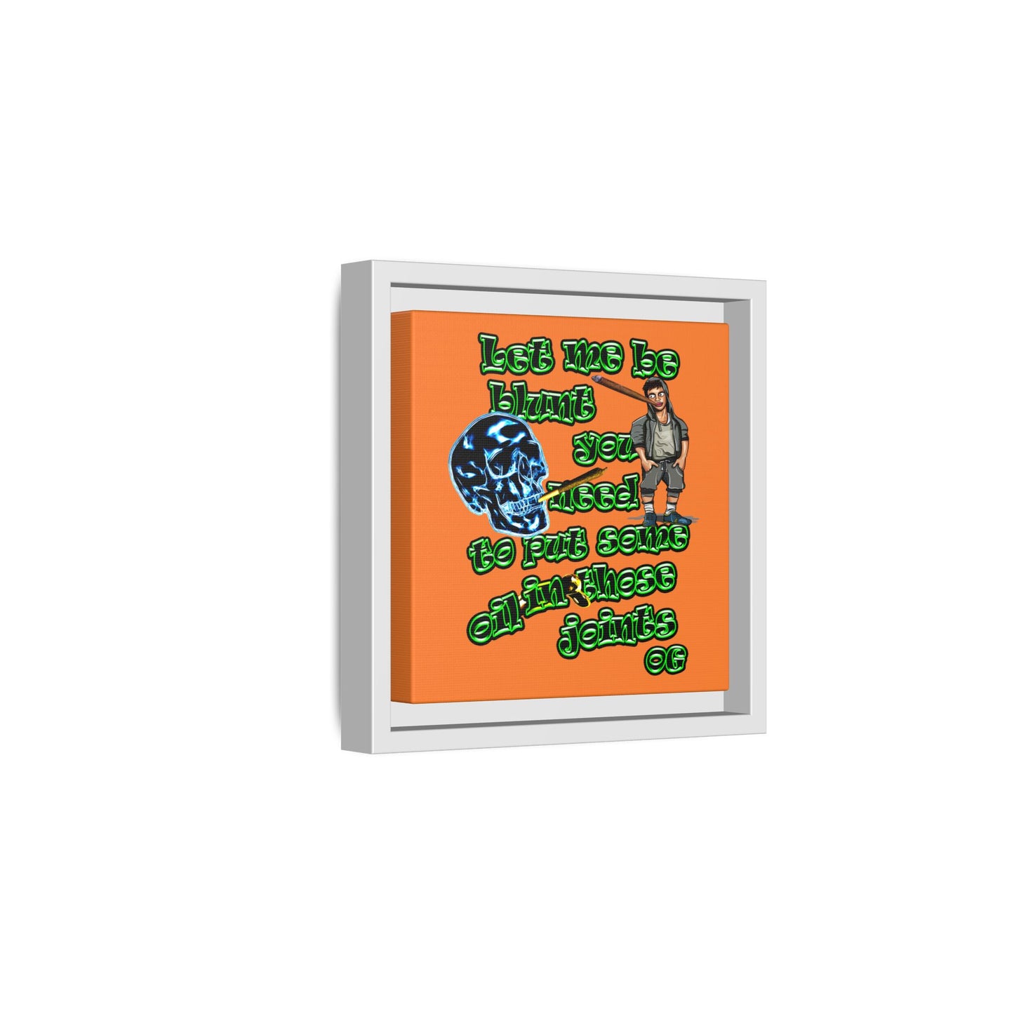 og - framed canvas art (crusta)