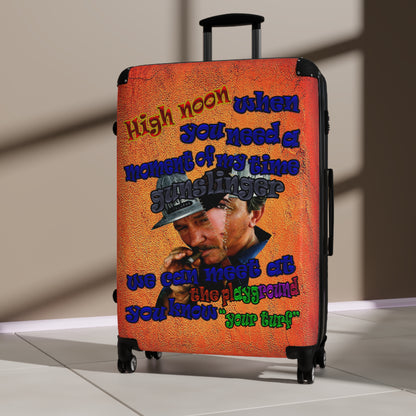 high noon - Suitcase (burnt orange)