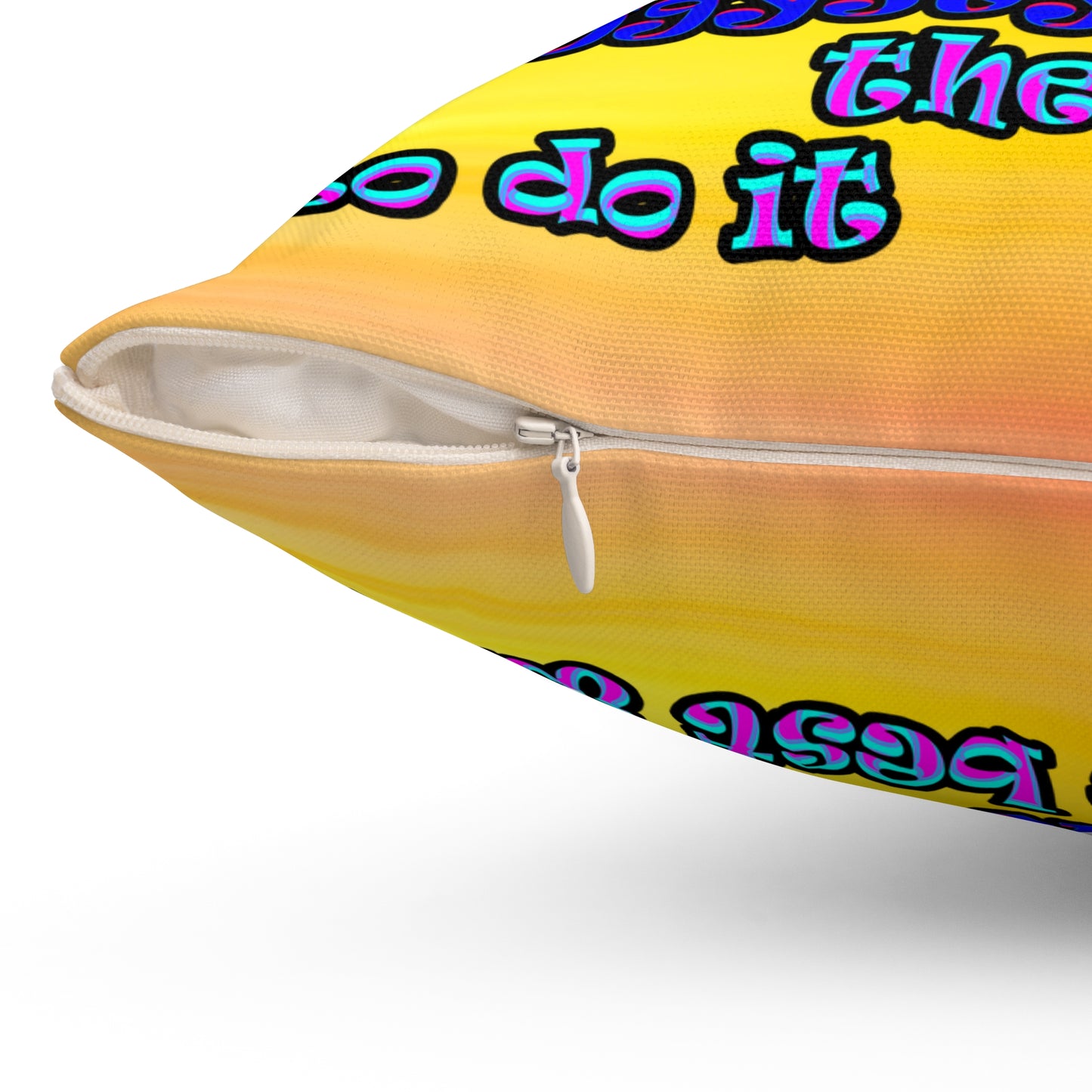 doggystyle - Spun Polyester Square Pillow - (color blur)
