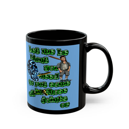 og - Black Mug (light blue)