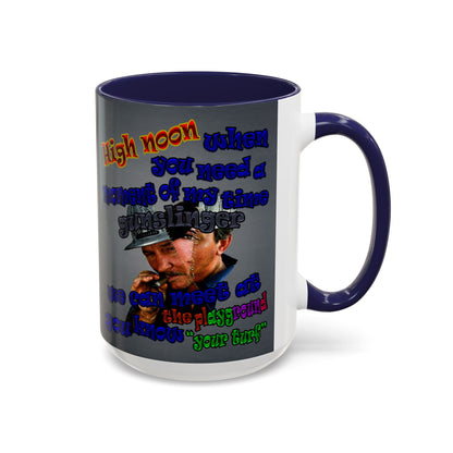 high noon - Accent Mug (grey-light grey)