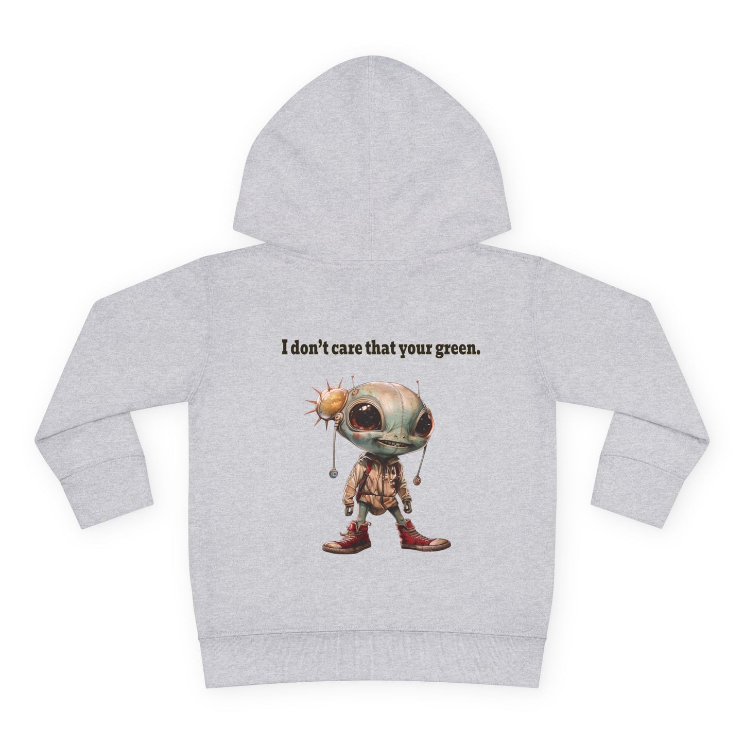 I don't care that your grey - Toddler Pullover Fleece Hoodie