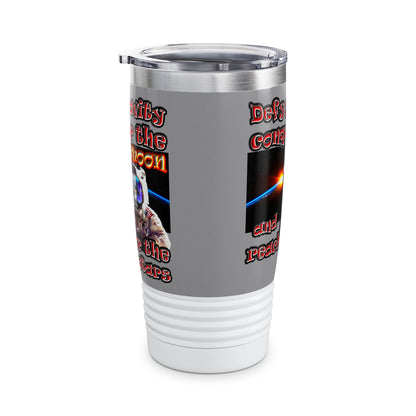 defy conquer reach - Ringneck Tumbler, 20oz (grey)