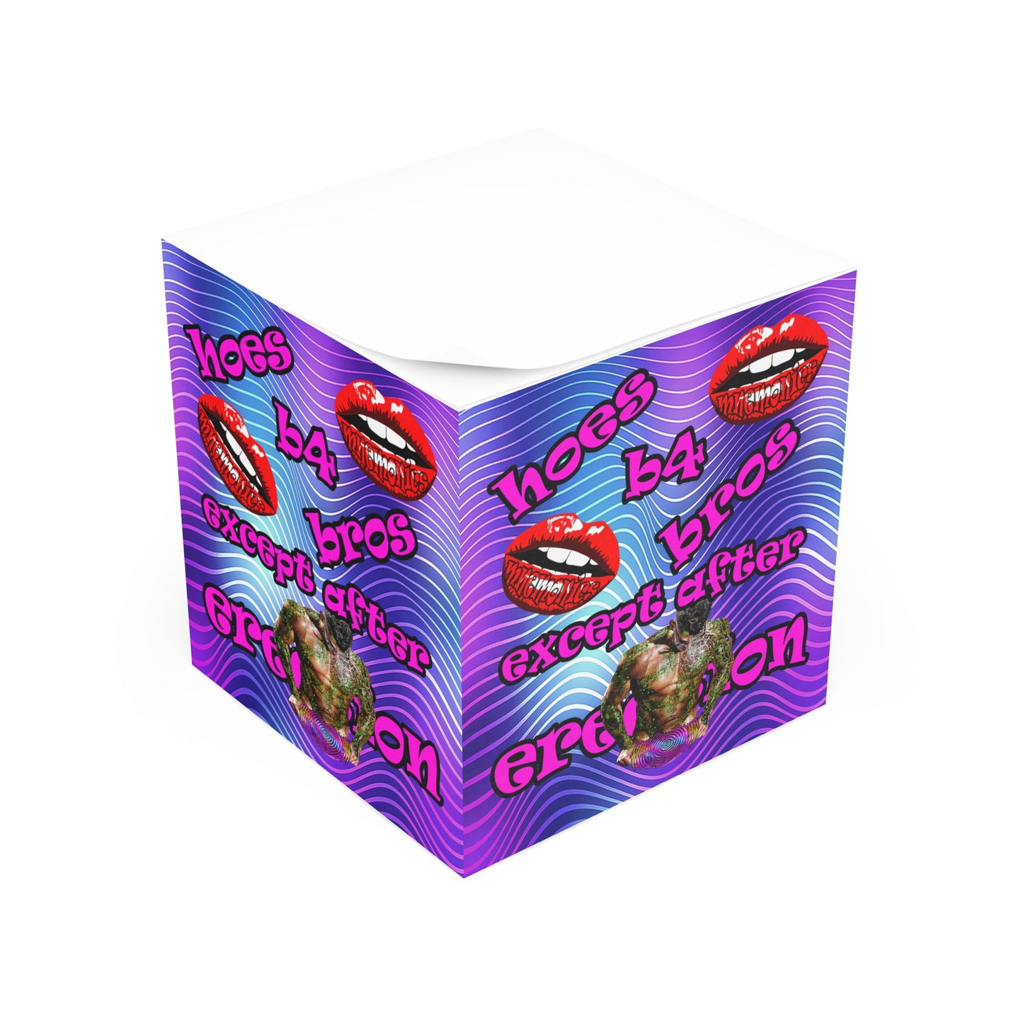 hoes b4 bros - note cube (purple wave)