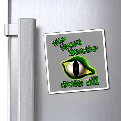 green monster - Magnets - (grey)