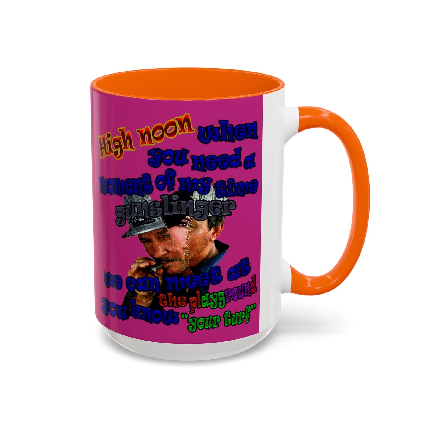 high noon - Accent Mug (pink)