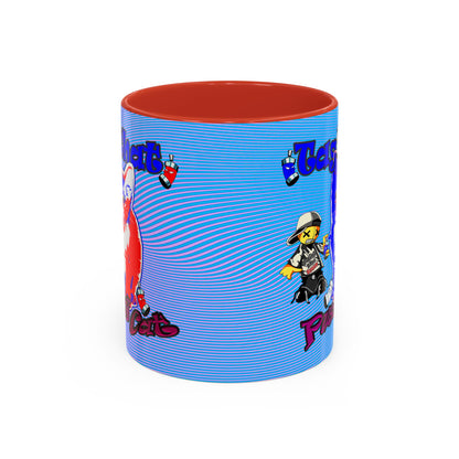 tag that - Accent Mug (light blue-purple wave)