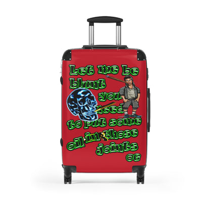 og - Suitcase (dark red)
