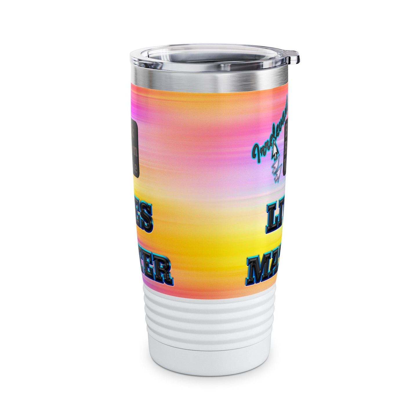 irrelevant - Ringneck Tumbler, 20oz (color blur)