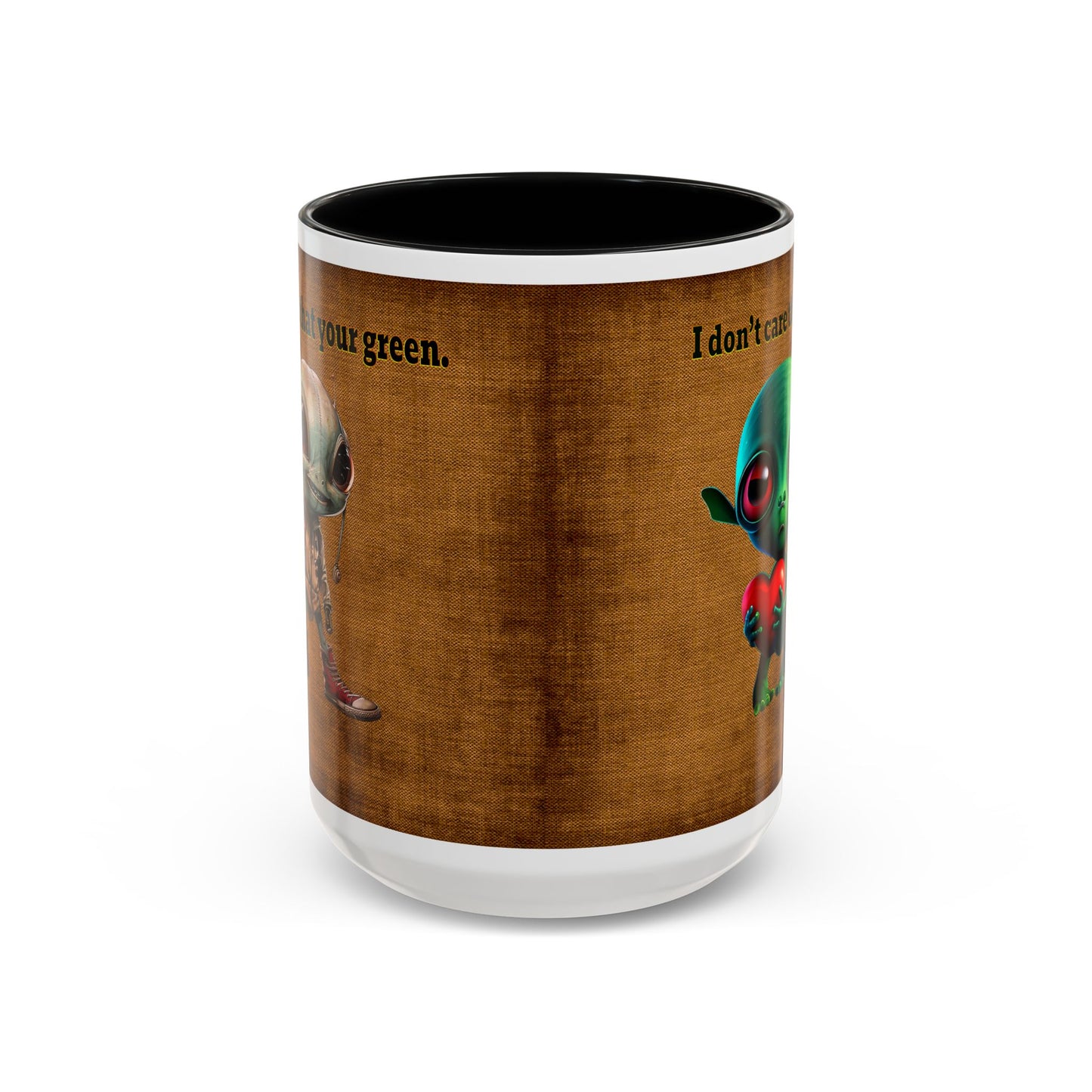 I don't care that your grey - Accent Mug (brown papyrus)