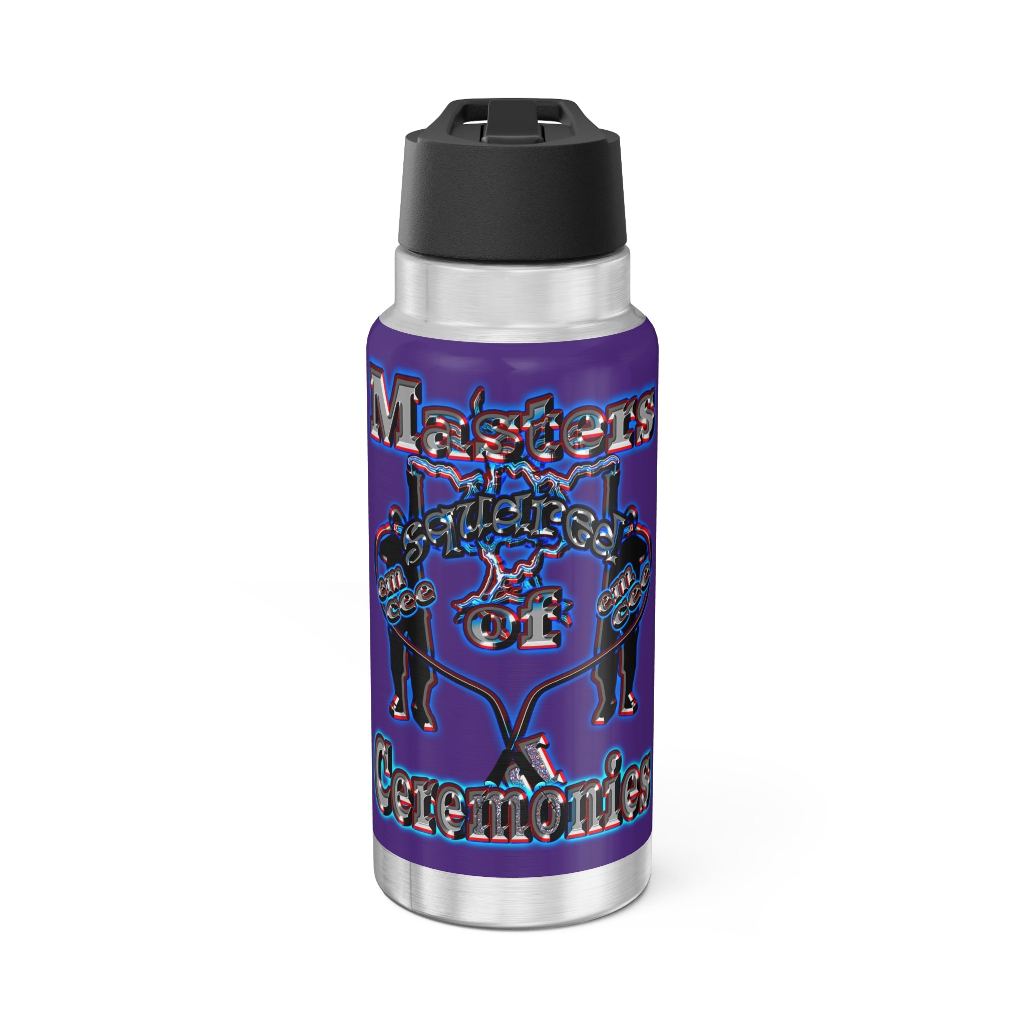 em cee squared - Gator Tumbler, 32oz (purple)