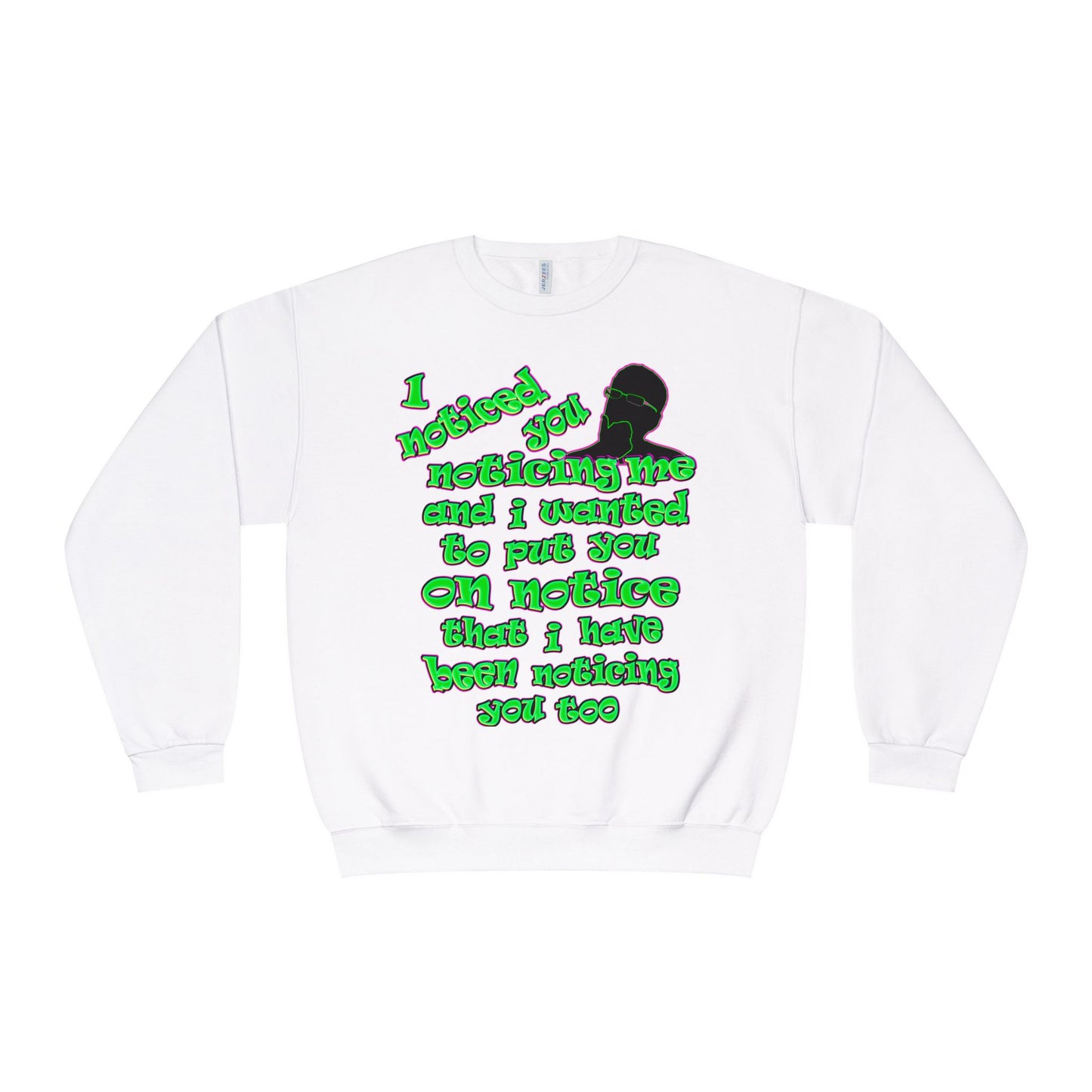 noticed you noticing - Unisex NuBlend® Crewneck Sweatshirt