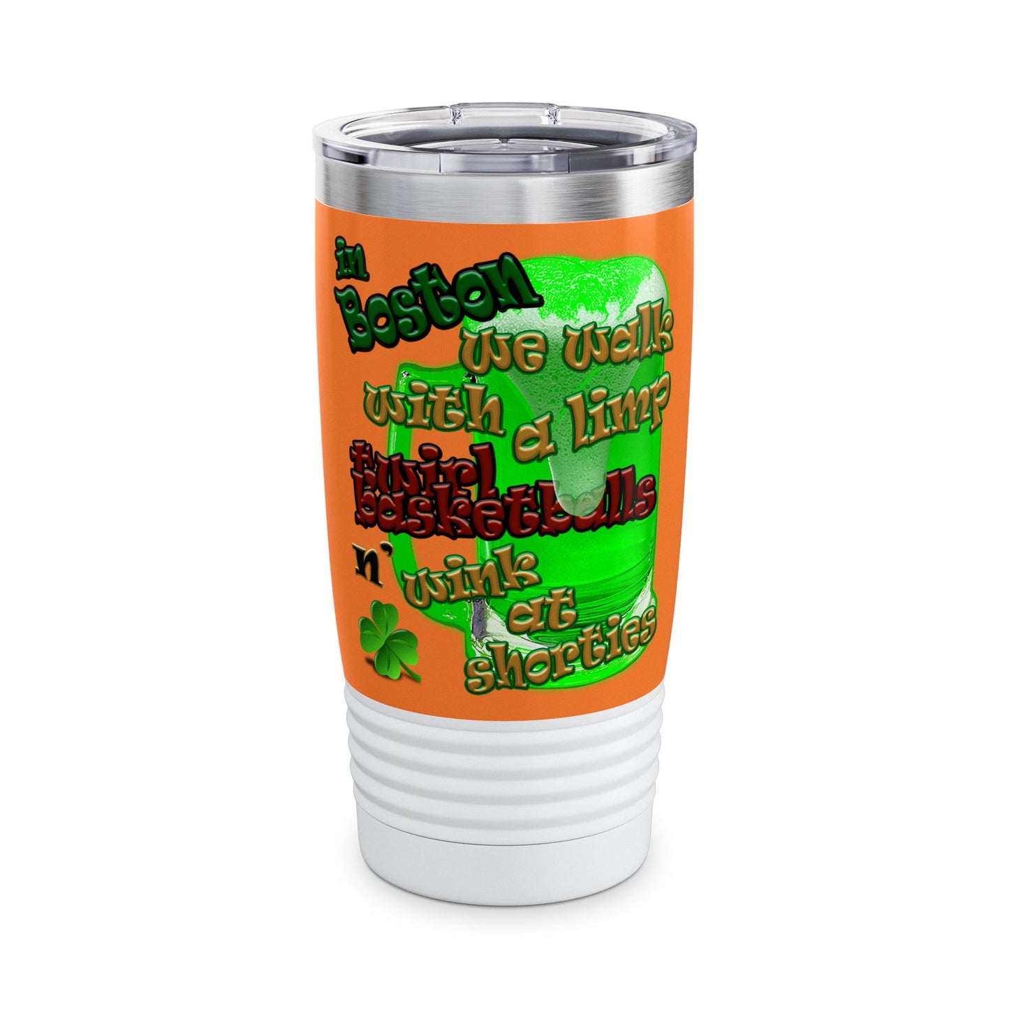 celtics logo - Ringneck Tumbler, 20oz (crusta)