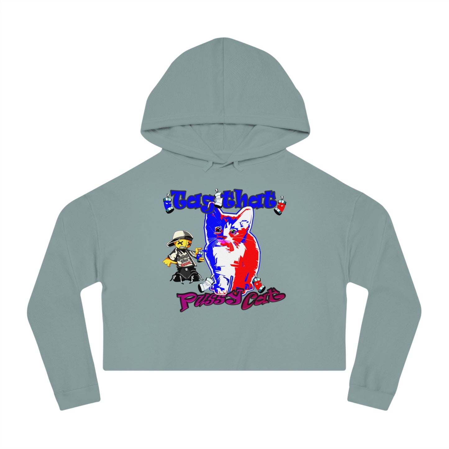 tag that - Women’s Cropped Hooded Sweatshirt