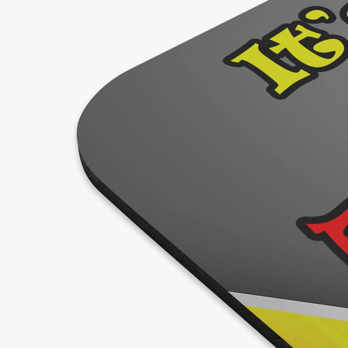 popping like popcorn - Mouse Pad (Rectangle) (rainbow split)