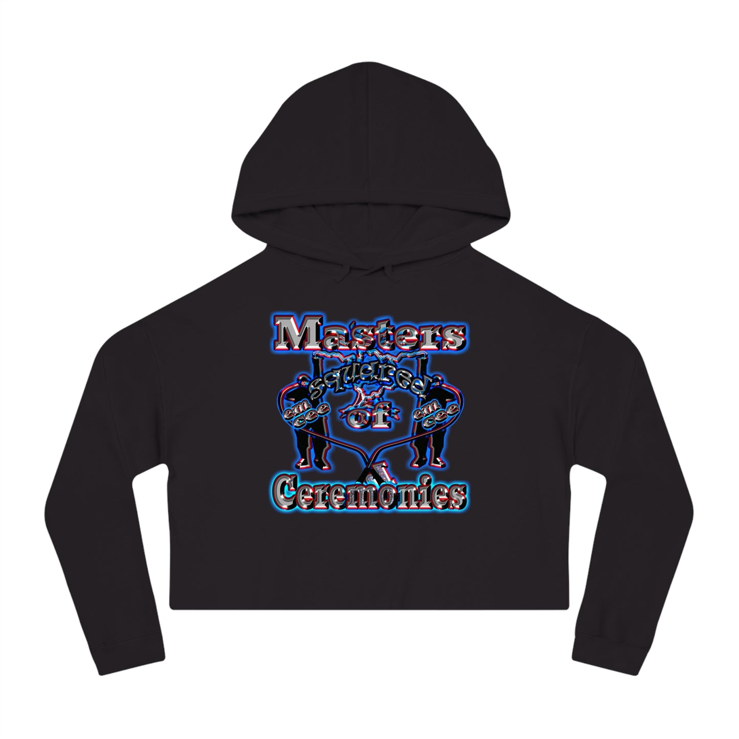 em cee squared - Women’s Cropped Hooded Sweatshirt