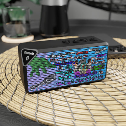 doggystyle - Jabba Bluetooth Speaker (light blue-purple wave)